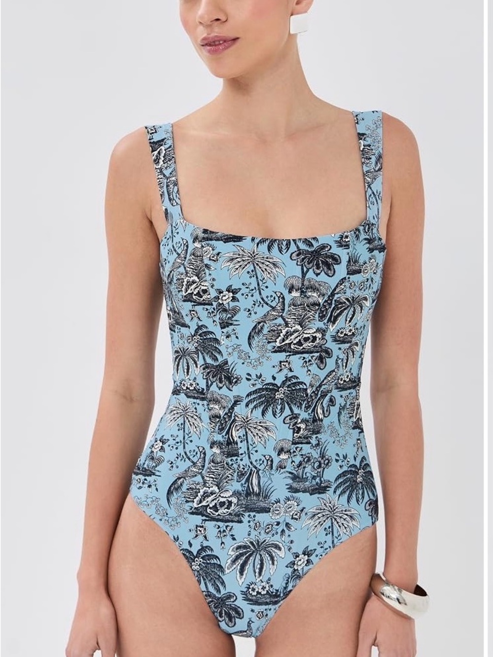 NWT Staud Adelaide One Piece Swimsuit Size Small